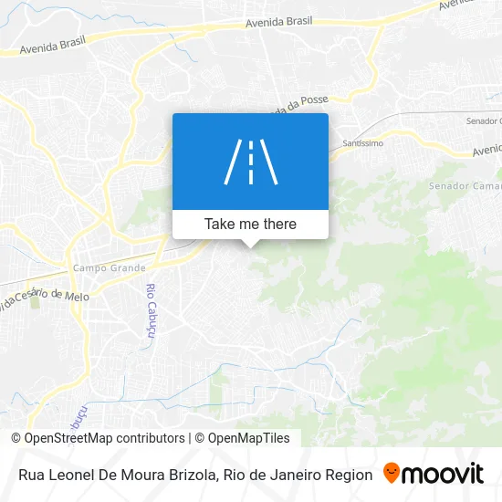 Rua Leonel De Moura Brizola map