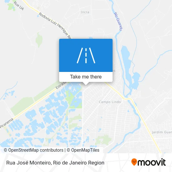 Rua José Monteiro map