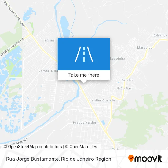 Rua Jorge Bustamante map