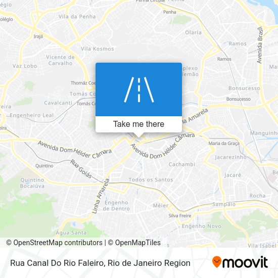 Rua Canal Do Rio Faleiro map
