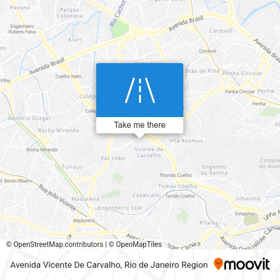 Avenida Vicente De Carvalho map