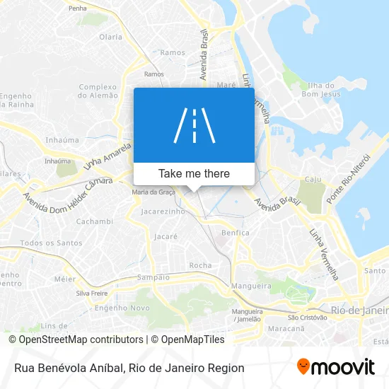 Rua Benévola Aníbal map