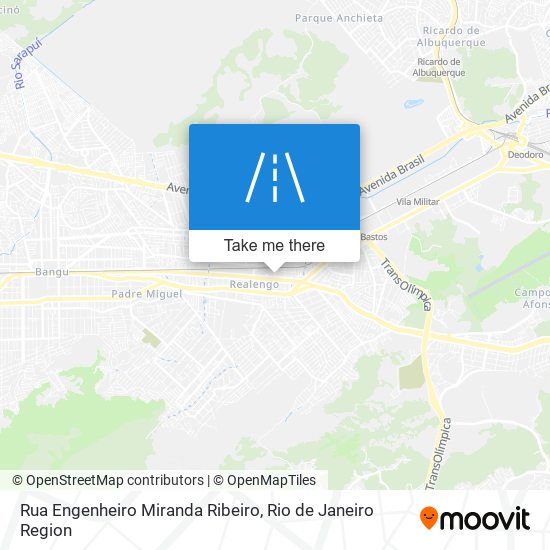 Rua Engenheiro Miranda Ribeiro map