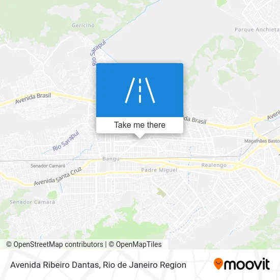 Avenida Ribeiro Dantas map