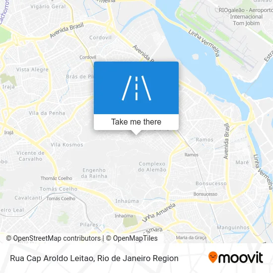 Rua Cap Aroldo Leitao map