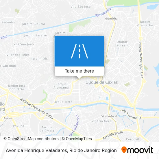Avenida Henrique Valadares map