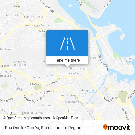 Rua Onofre Corrêa map