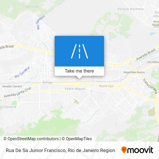 Rua De Sa Junior Francisco map