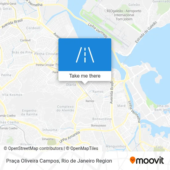 Praça Oliveira Campos map