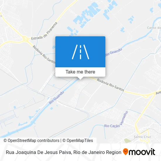 Rua Joaquina De Jesus Paiva map