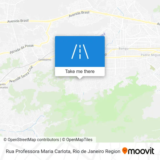 Rua Professora Maria Carlota map