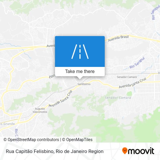 Rua Capitão Felisbino map