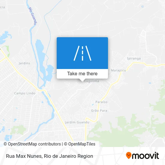 Rua Max Nunes map