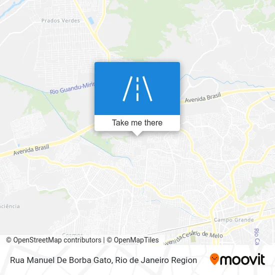 Rua Manuel De Borba Gato map