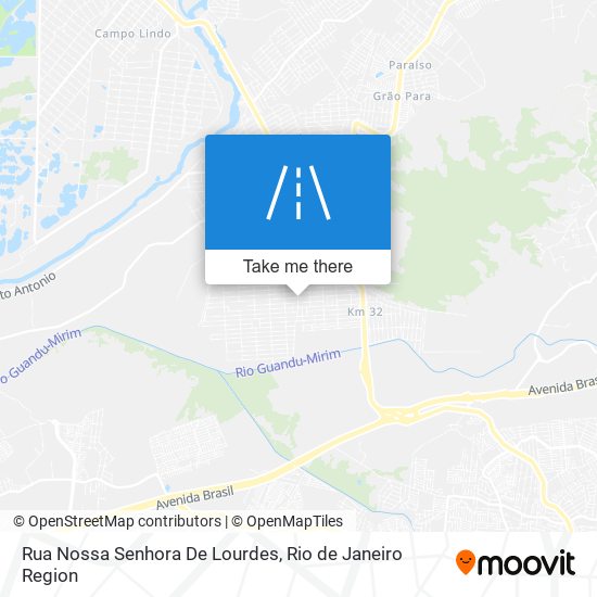 Rua Nossa Senhora De Lourdes map