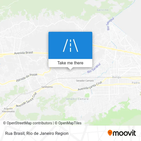 Rua Brasil map
