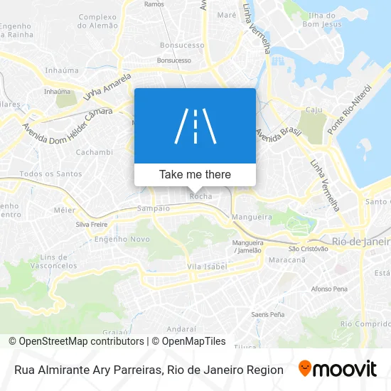 Rua Almirante Ary Parreiras map