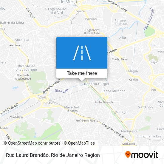 Rua Laura Brandão map
