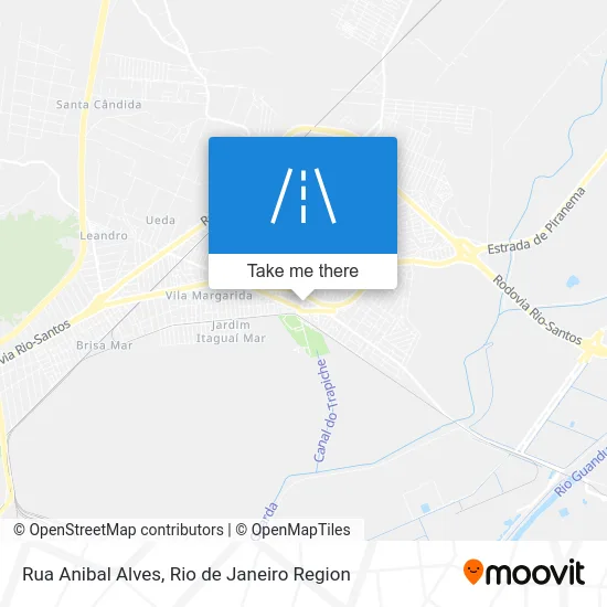 Rua Anibal Alves map