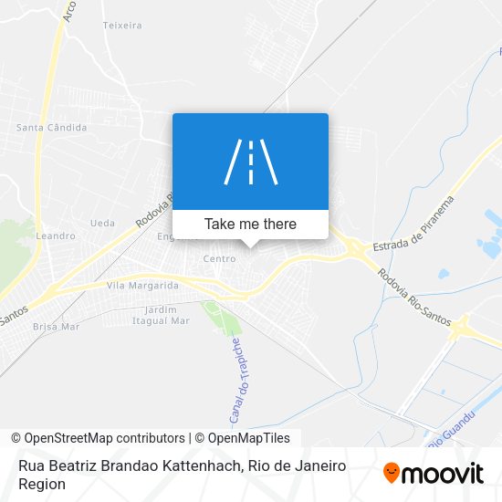 Rua Beatriz Brandao Kattenhach map