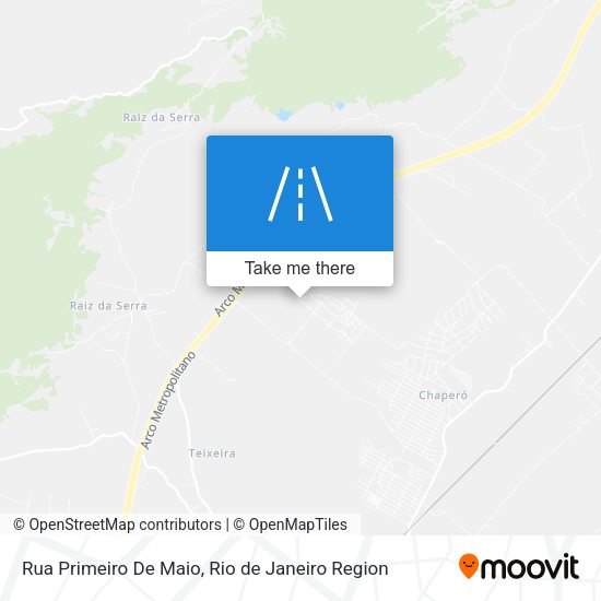 Rua Primeiro De Maio map