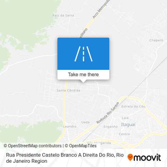Rua Presidente Castelo Branco A Direita Do Rio map