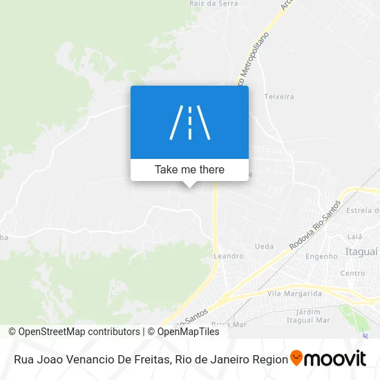 Rua Joao Venancio De Freitas map