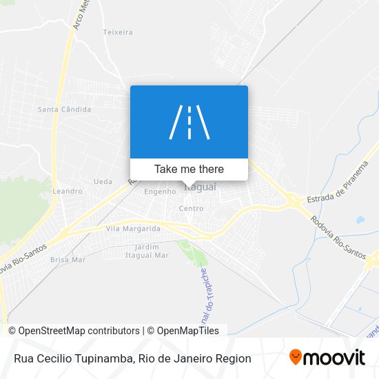 Rua Cecilio Tupinamba map