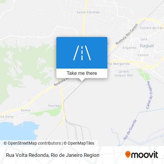 Rua Volta Redonda map