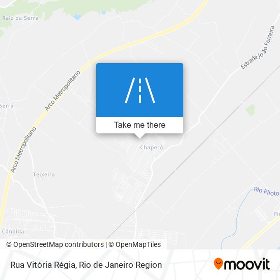 Rua Vitória Régia map