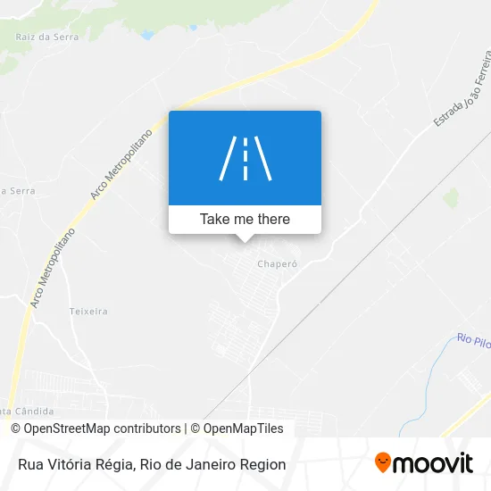 Rua Vitória Régia map