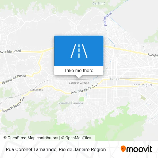 Rua Coronel Tamarindo map