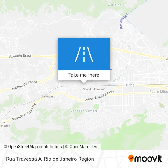 Rua Travessa A map