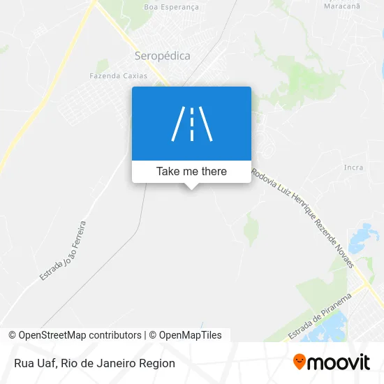 Rua Uaf map