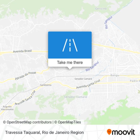 Travessa Taquaral map