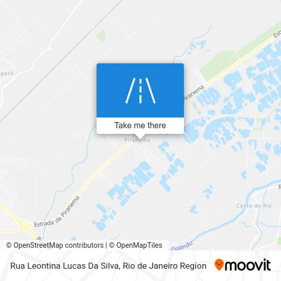 Rua Leontina Lucas Da Silva map