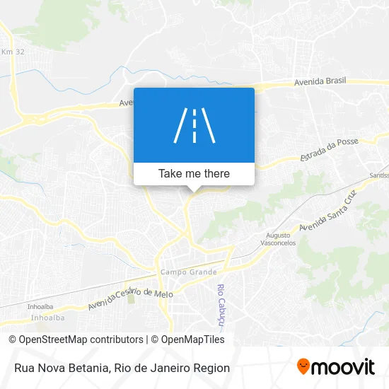 Rua Nova Betania map
