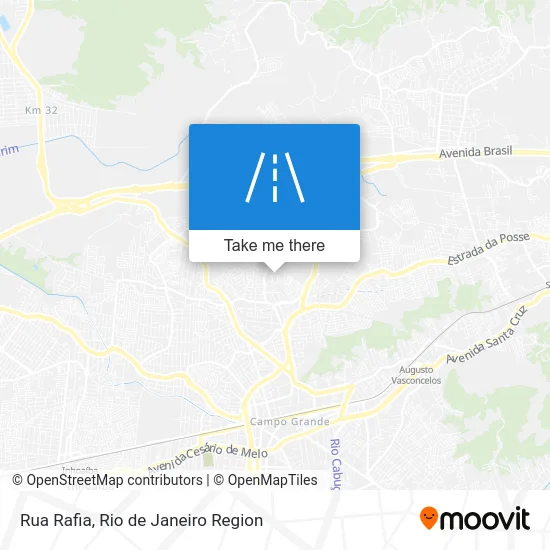 Rua Rafia map