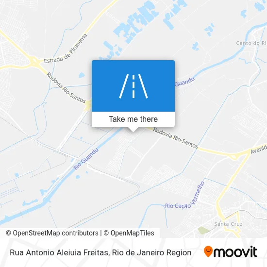 Rua Antonio Aleiuia Freitas map