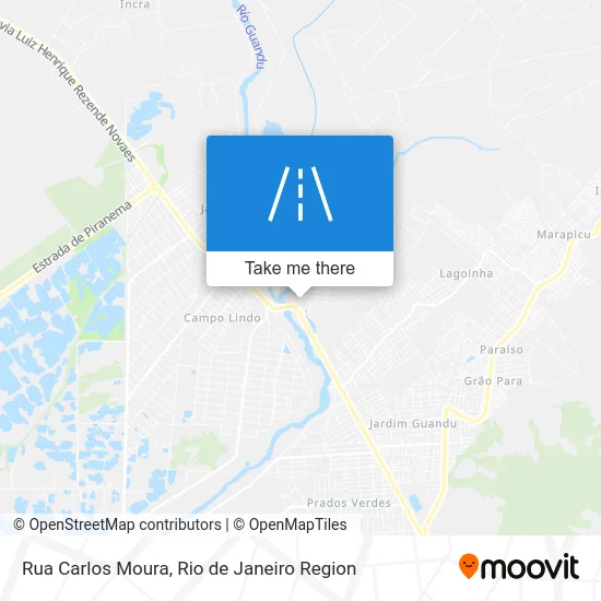 Rua Carlos Moura map