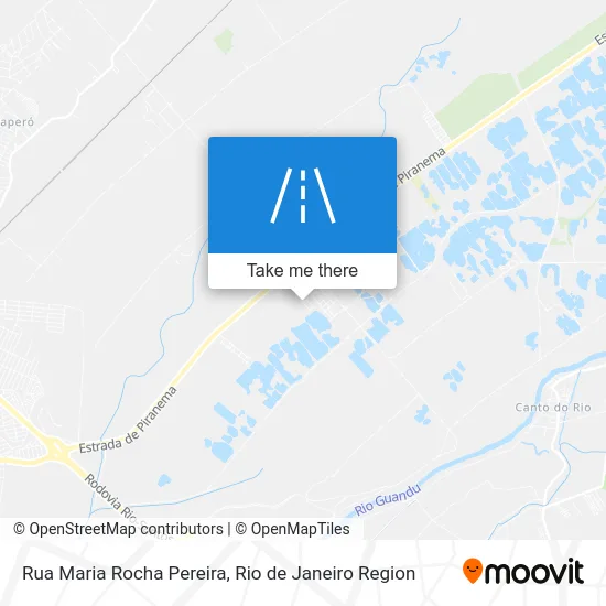Rua Maria Rocha Pereira map