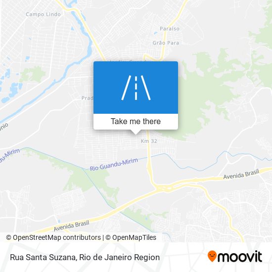 Rua Santa Suzana map