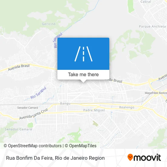 Rua Bonfim Da Feira map