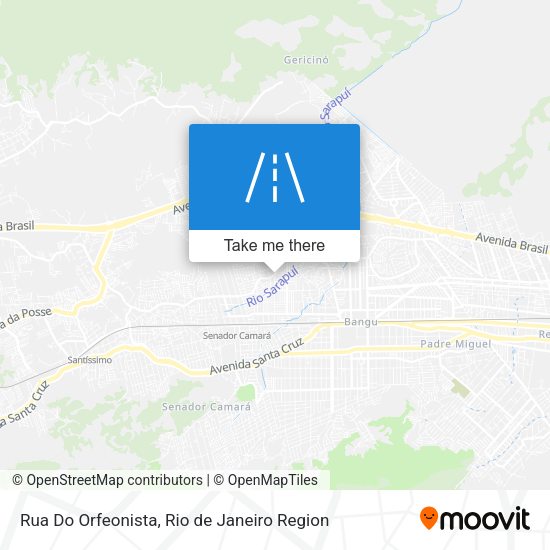 Rua Do Orfeonista map
