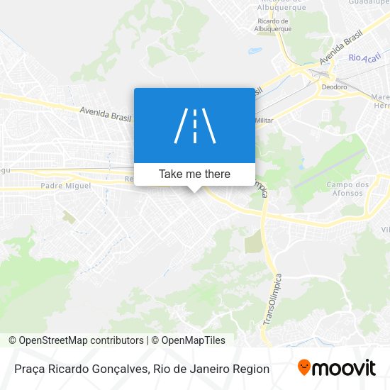 Praça Ricardo Gonçalves map
