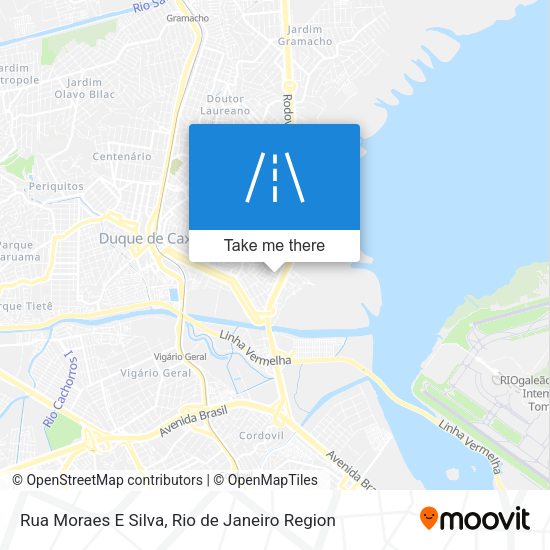 Rua Moraes E Silva map