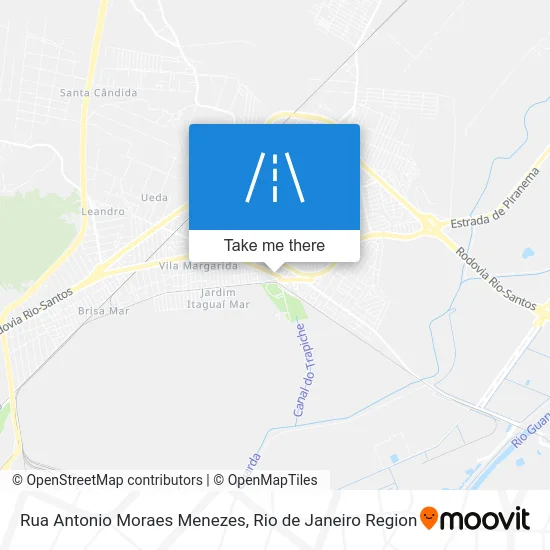Rua Antonio Moraes Menezes map