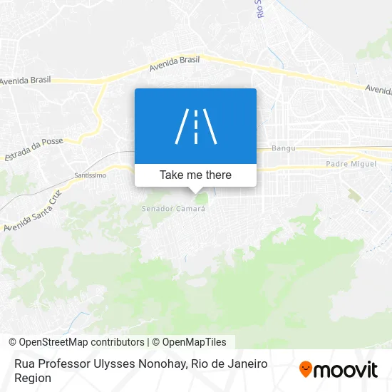 Rua Professor Ulysses Nonohay map