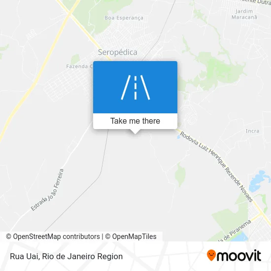 Rua Uai map