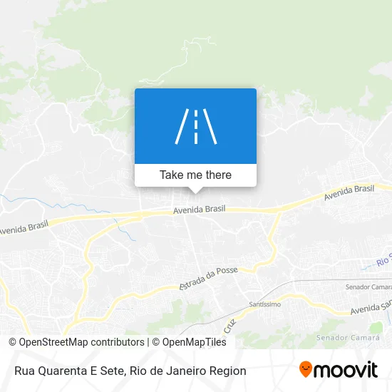 Rua Quarenta E Sete map